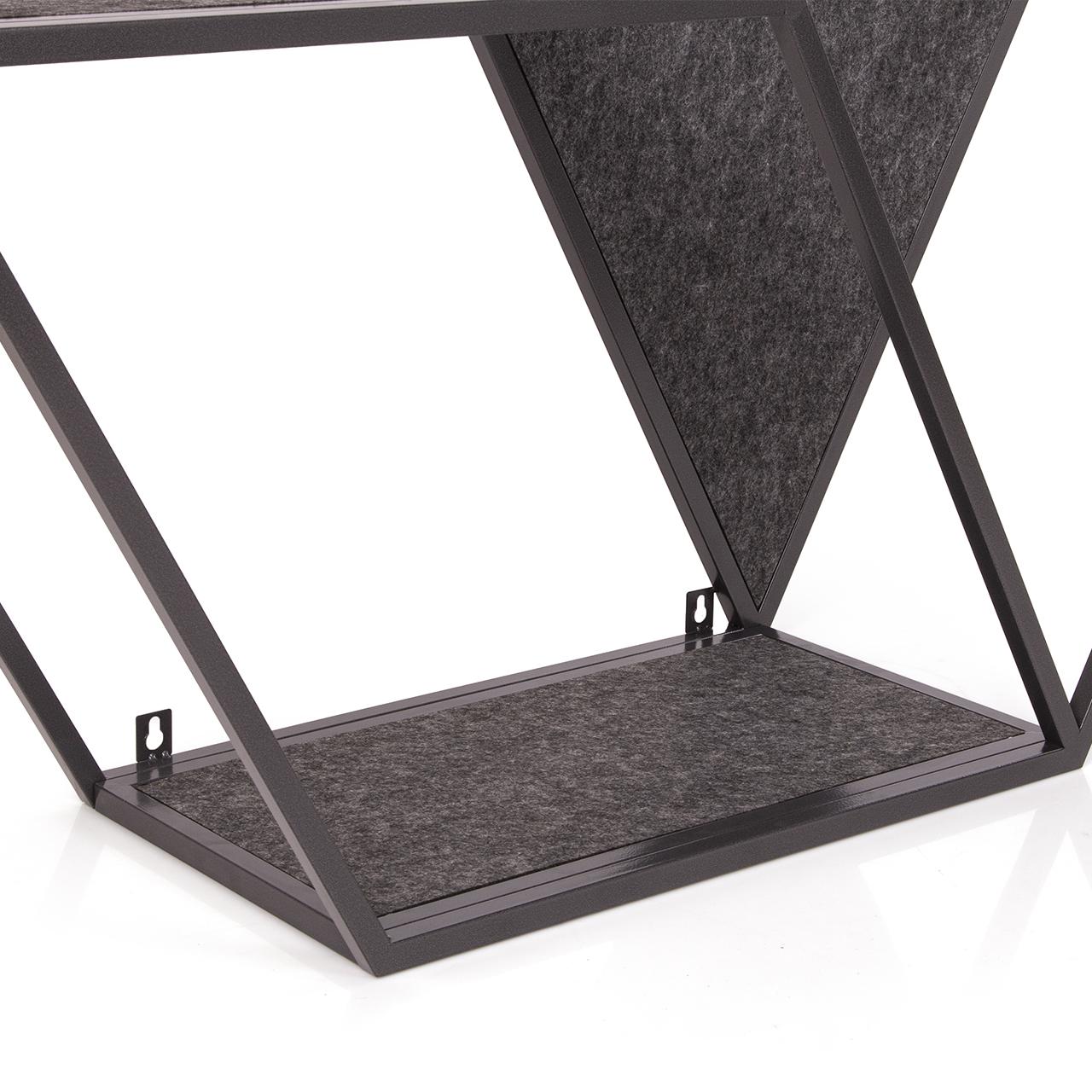HexaHaus – Modern Modular Wooden Cat House with Scratch Panels